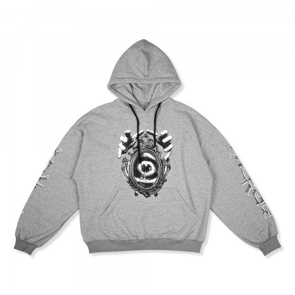 DREAM HOODIE GREY | EMERALE