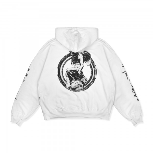 DREAM HOODIE WHITE | EMERALE