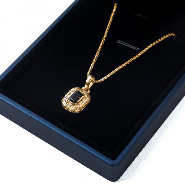 EMERALE + THE SHEPHERD NECKLACE GOLD | EMERALE