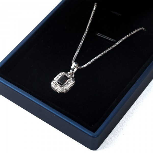 EMERALE + THE SHEPHERD NECKLACE SILVER | EMERALE