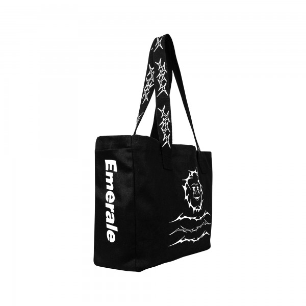 EMERALE + STEVE MARLON TOTE BAG BLACK | EMERALE