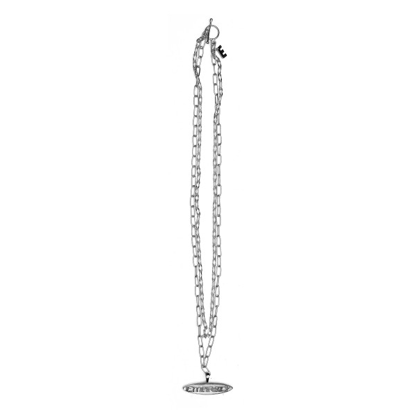 OLD SPORT NECKLACE SILVER | EMERALE
