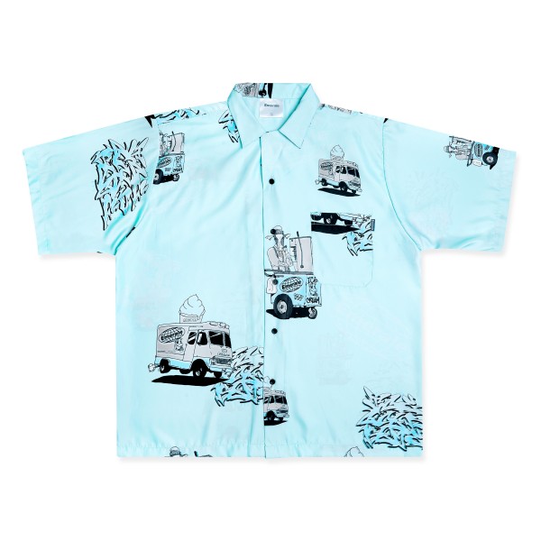 ICE COLD BLUE SHIRT BLUE | EMERALE