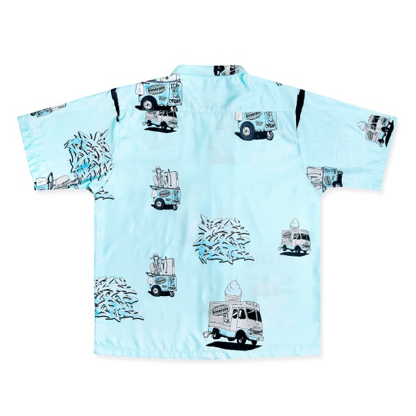 ICE COLD BLUE SHIRT BLUE | EMERALE