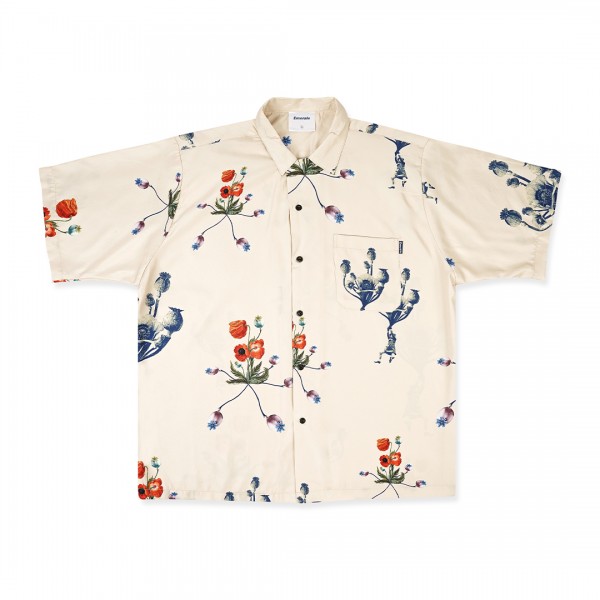 OPIUM DREAMS SHIRT CREAM | EMERALE