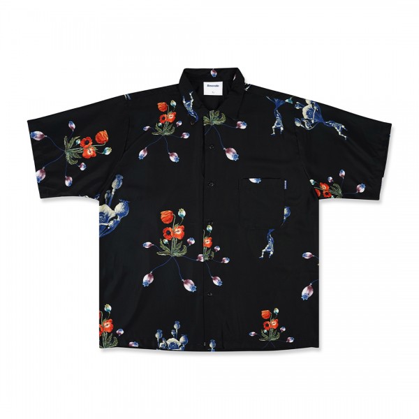 OPIUM DREAMS SHIRT BLACK | EMERALE