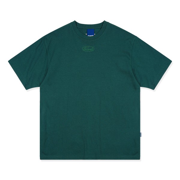 SCRIPT TRACK T-SHIRT GREEN | EMERALE