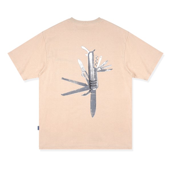 BLADEE T-SHIRT CREAM | EMERALE