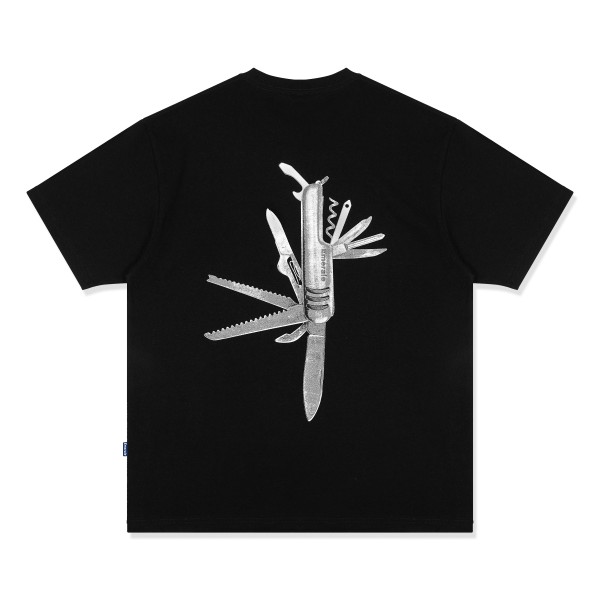 BLADEE T-SHIRT BLACK | EMERALE